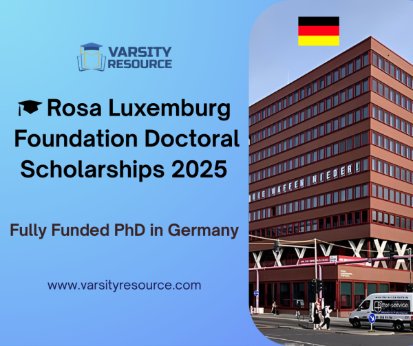 Rosa Luxemburg Foundation Doctoral Scholarships 2025