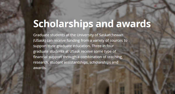 University of Saskatchewan Scholarships in Canada