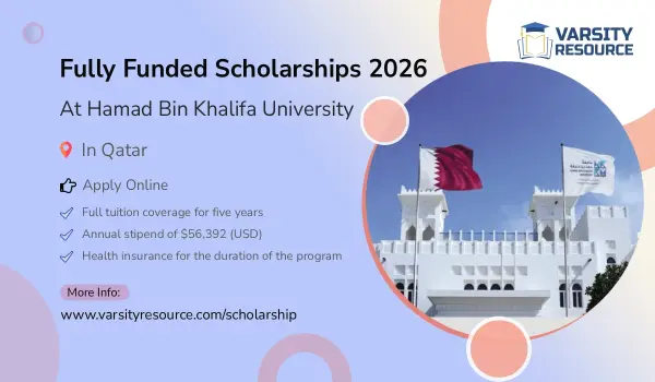 Hamad Bin Khalifa University (HBKU) Fully Funded Scholarships 2026 in Qatar – Apply Online