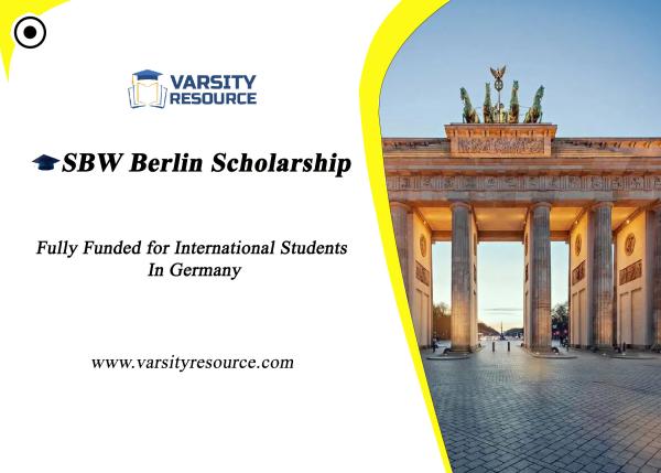 SBW Berlin Scholarship
